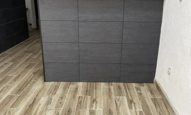 Pose de carrelage imitation parquet au Lavandou, Le Lavandou, Carrelage Mastronicola